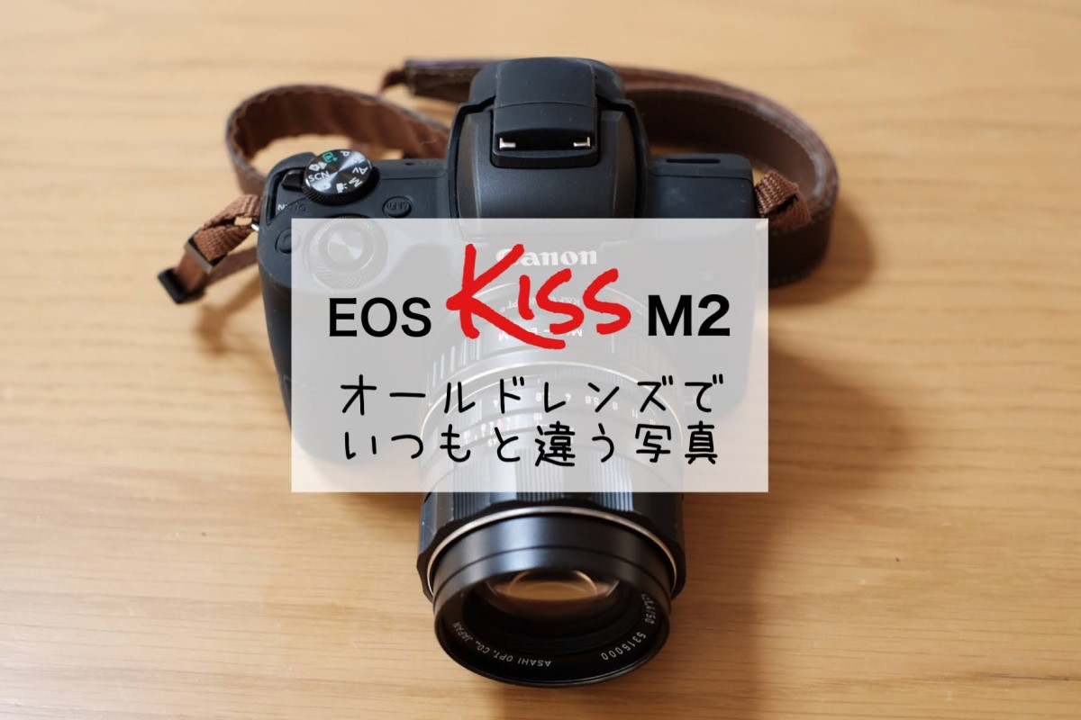 予算1.5～2万円】Kiss M2でオールドレンズ遊び！Super TAKUMAR 50mm F1 
